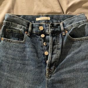 pacsun medium ultra high wasted slim fit jeans